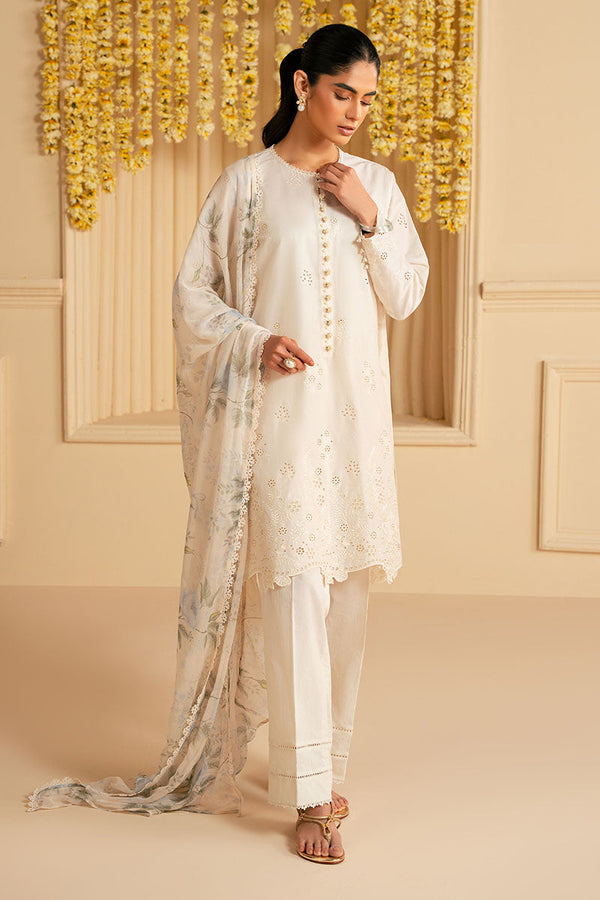 GARDENIA MUSE-3PC CHIKANKARI SUIT