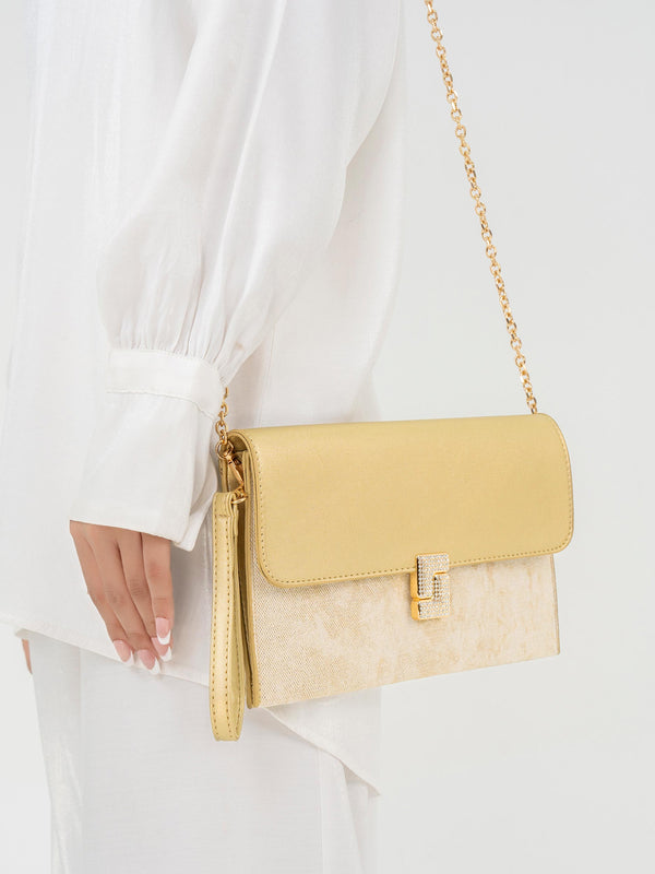Rhinestone Embellished Clutch