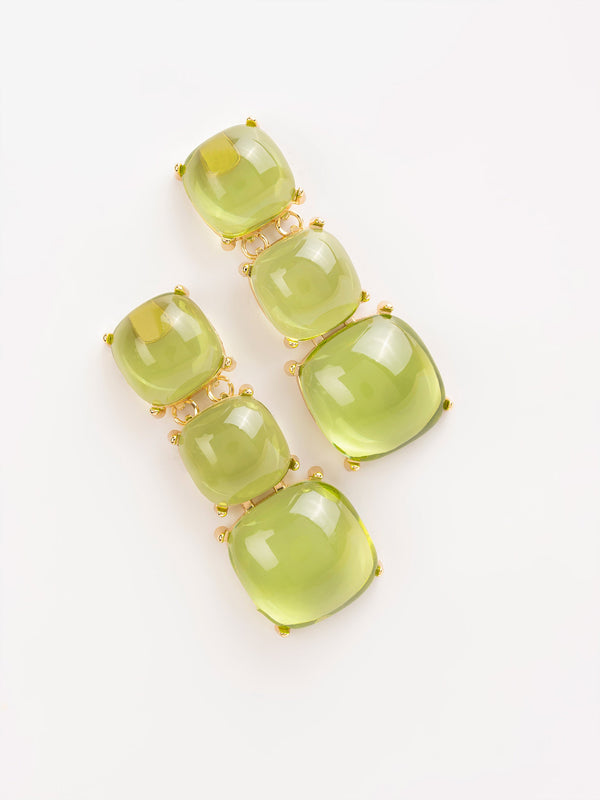 Dangling Stone Earrings