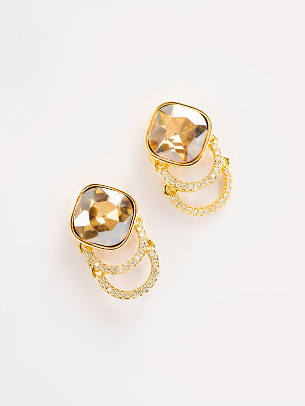 Multi-Layered Embellished Studs