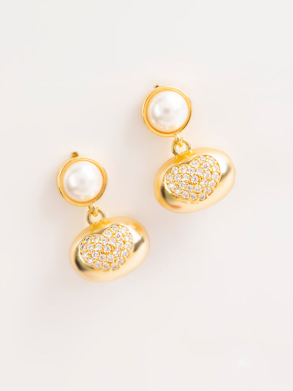 Embellished Drop Studs