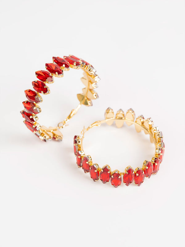 Embellished Hoops