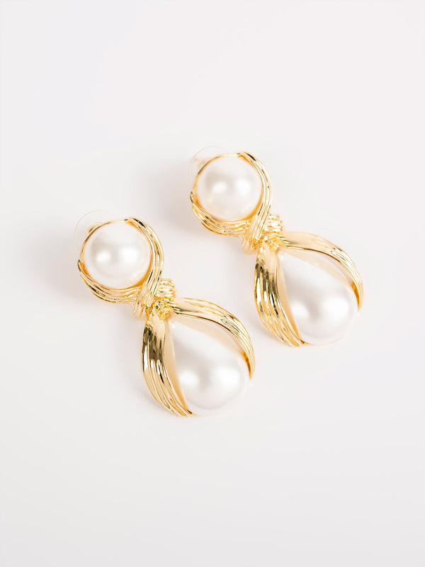 Gold Drop Earrings