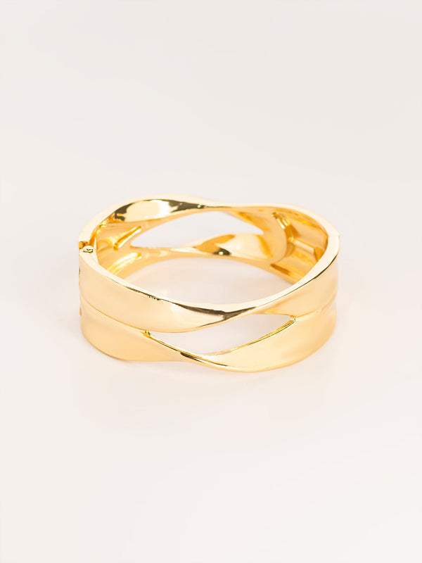 Double Layered Cuff Bracelet