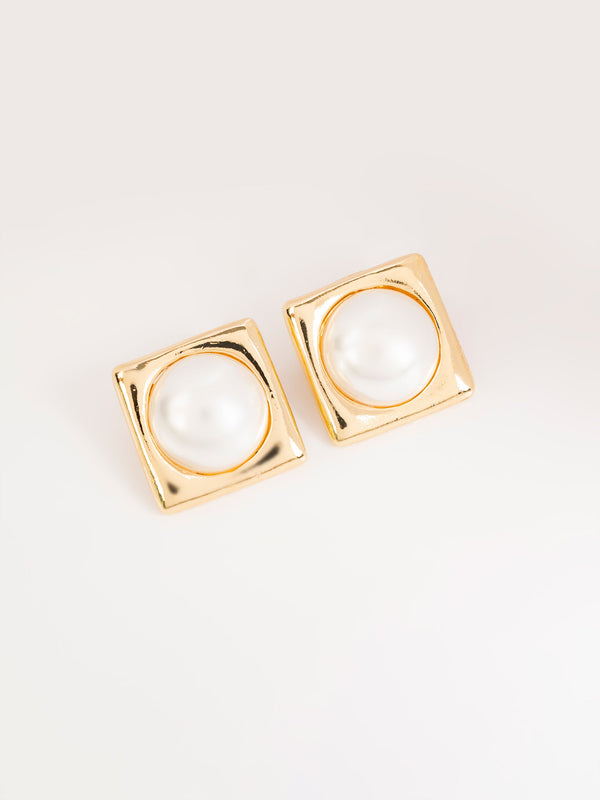 Chunky Square Earrings