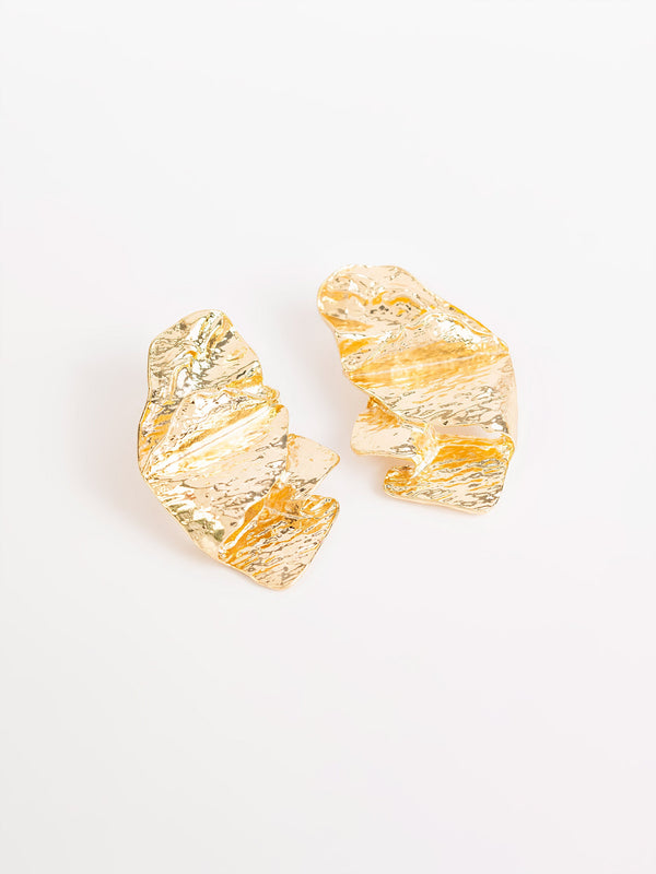 Crumpled Earrings