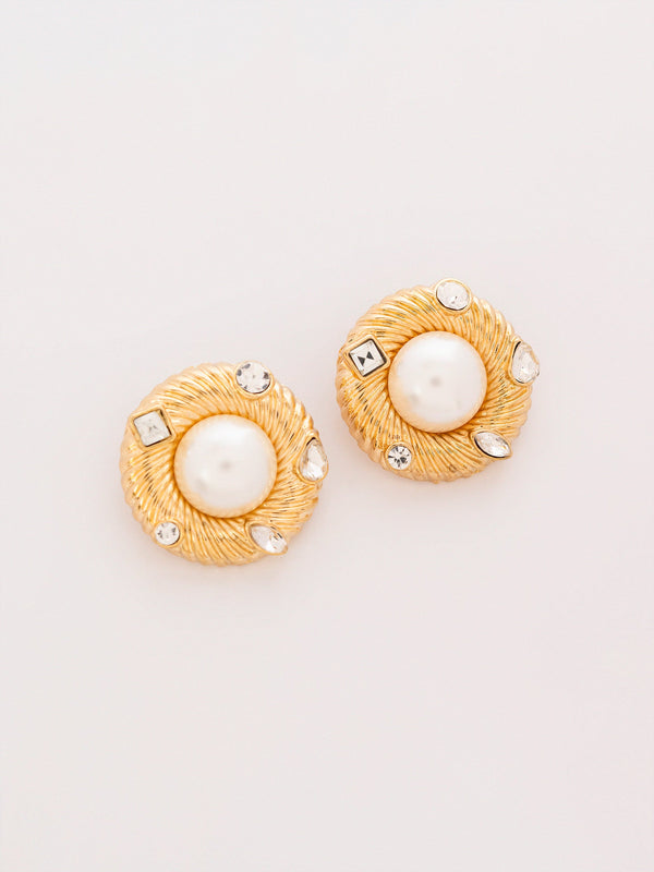 Pearl Stud Earrings