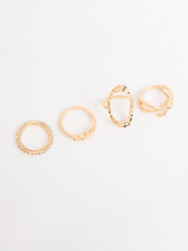 Oval Ring Set