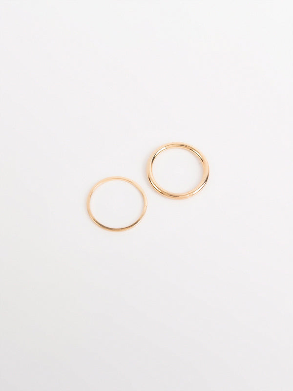 Stoned Ring Set