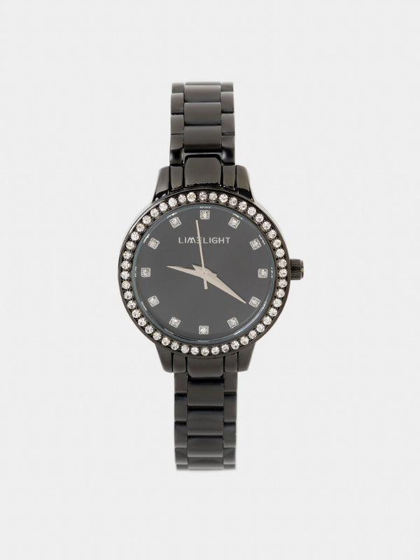 Crystal Studded Watch