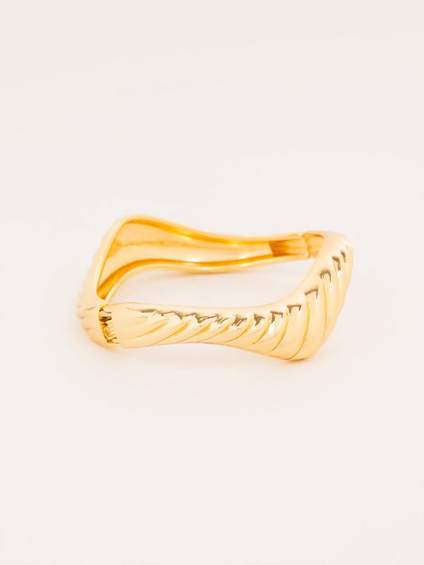 Textured Cuff Bracelet