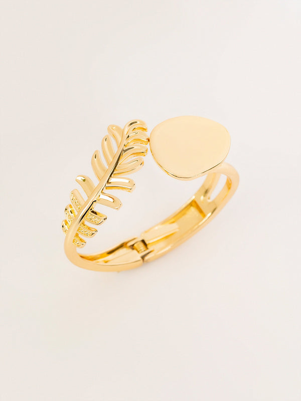 Leaf-Pebble Bracelet