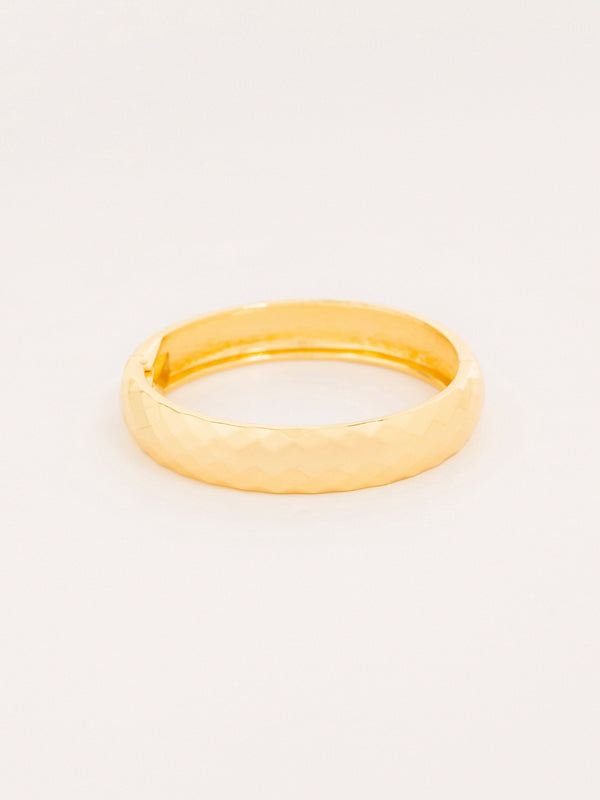 Faceted Cuff Bracelet
