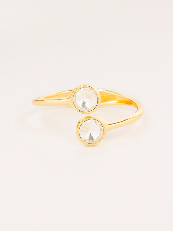 Crystal Open Bracelet
