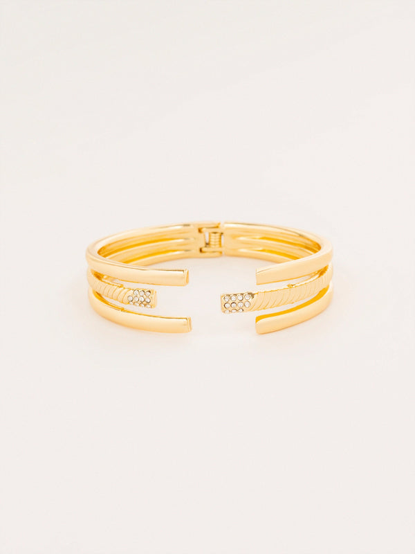 Triple Band Cuff Bracelet