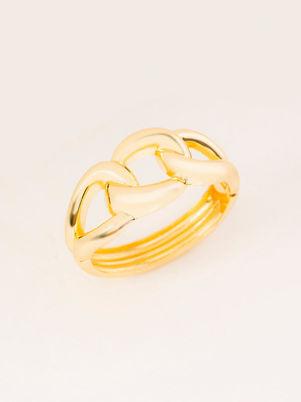 Chain-Link Cuff Bracelet