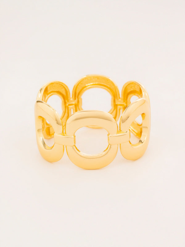 Geometric Link Bracelet