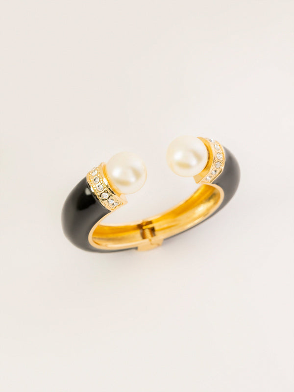 Enamel Pearl Bracelet