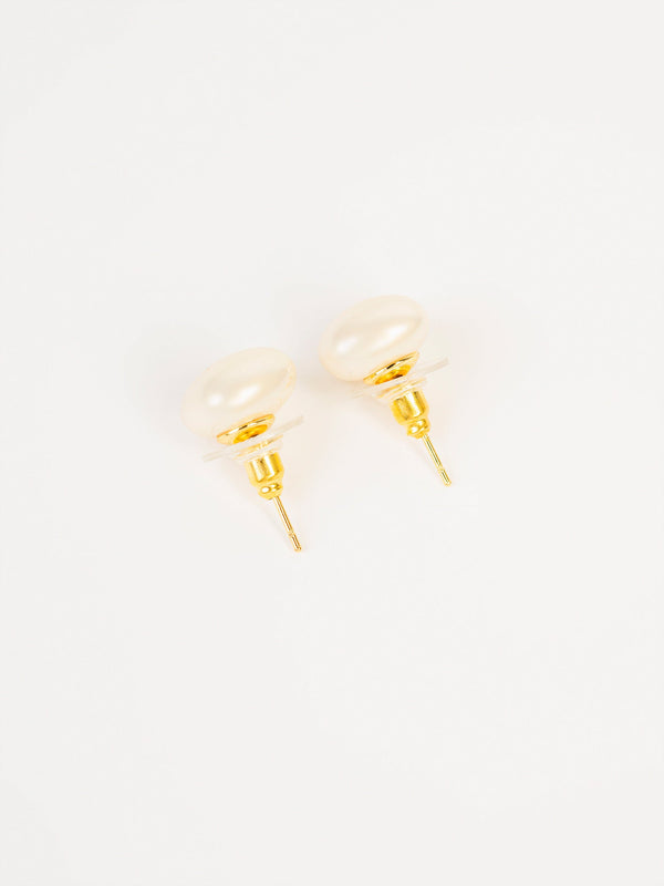 Pearl Stud Earrings