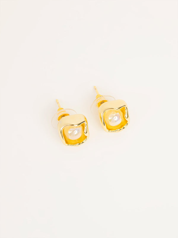 Pearl Stud Earrings