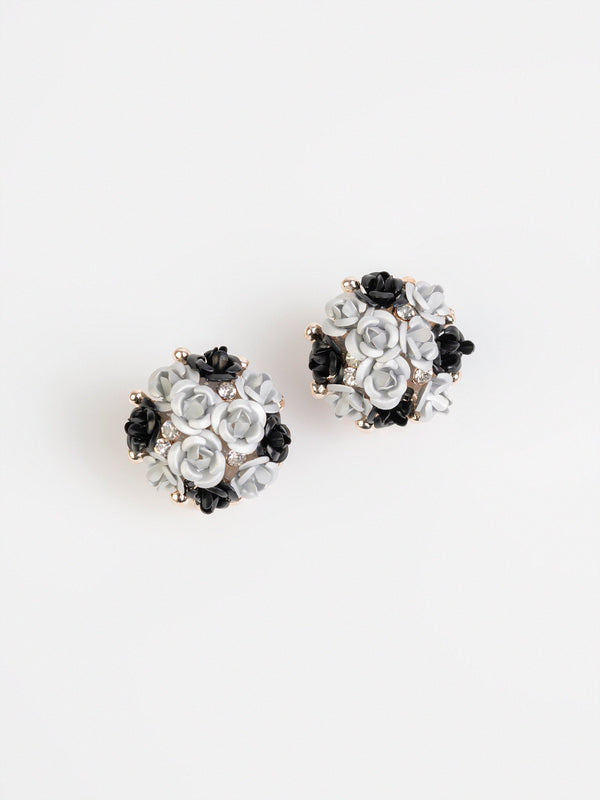 Floral Cluster Earrings