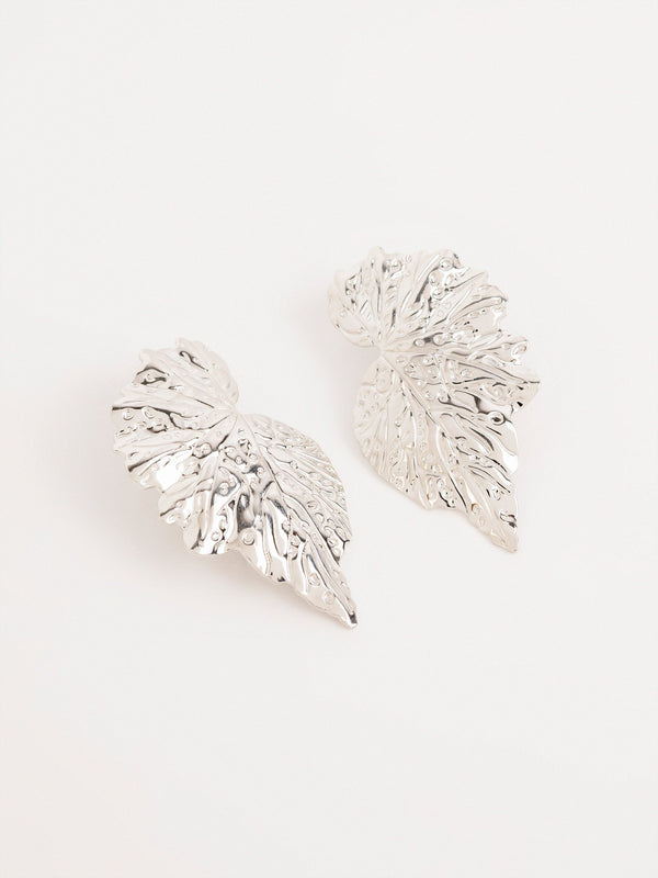 Leaf Textured Earrings