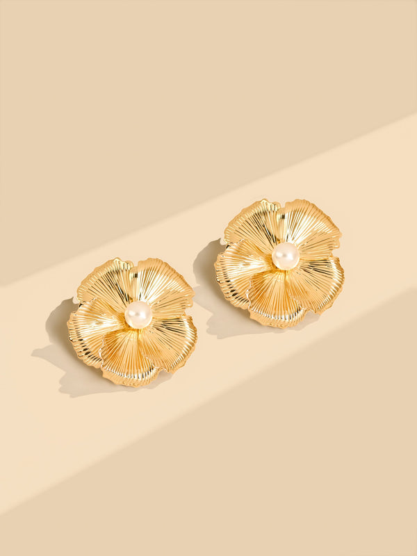 Floral Stud Earrings