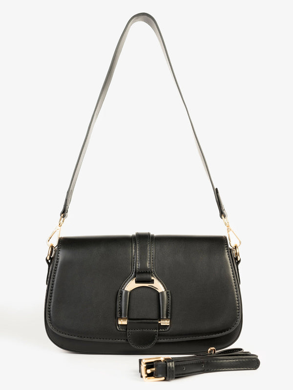 Saddle Flap Handbag