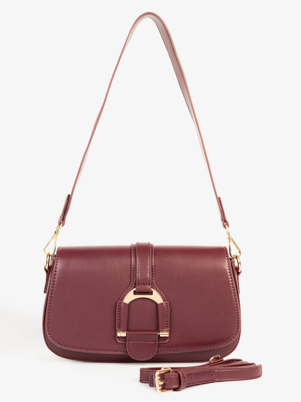 Saddle Flap Handbag