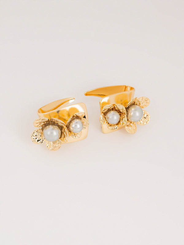 Floral Cluster Earrings