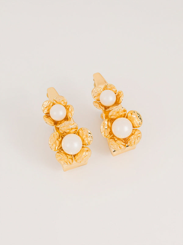 Vintage Floral Earrings