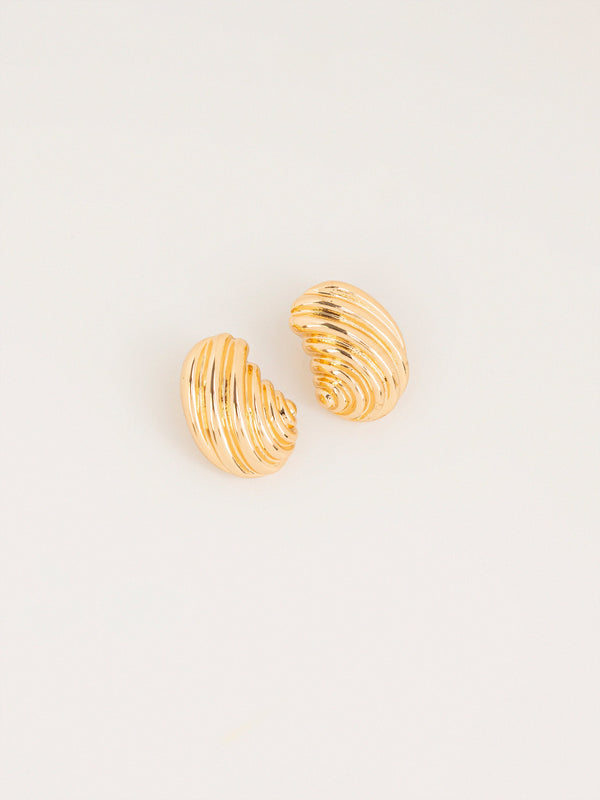 Swirl Stud Earrings
