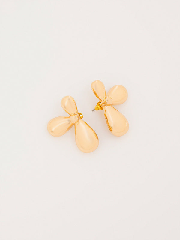 Teardrop Stud Earrings