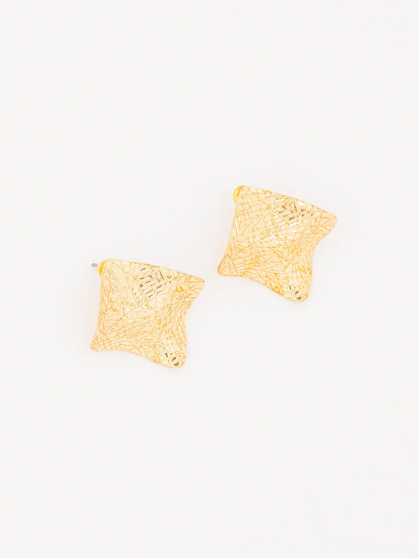Textured Stud Earrings