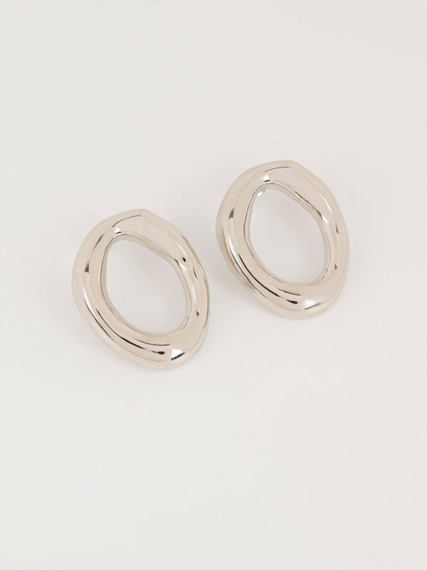 Sculptural Hoop Earrings