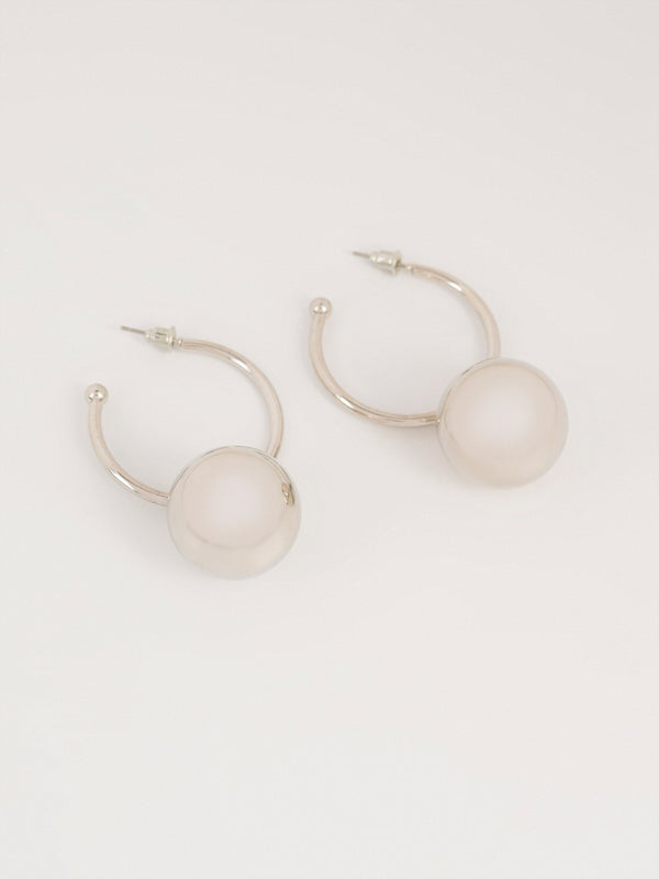 Spherical Hoop Earrings