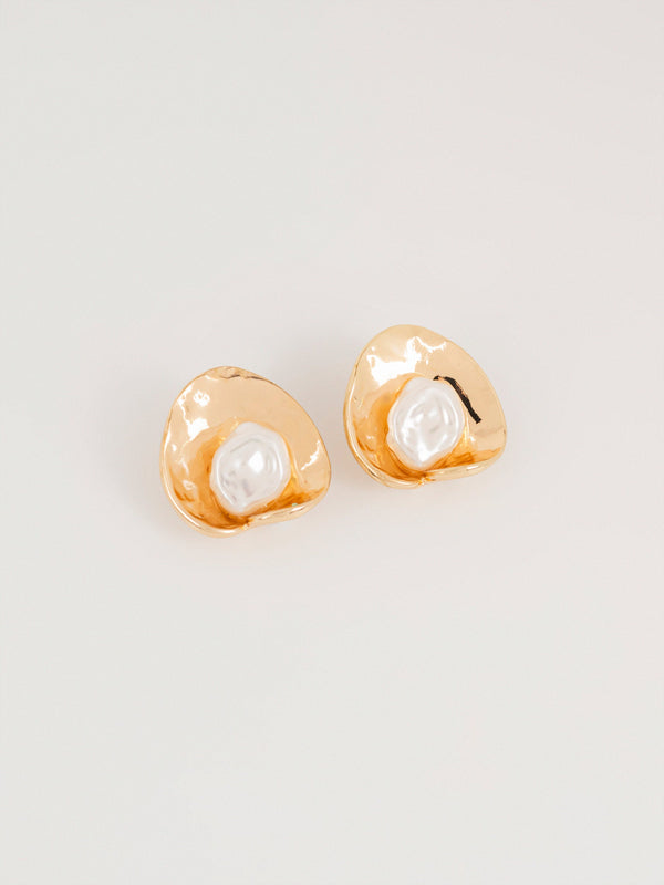 Pearl Stud Earrings