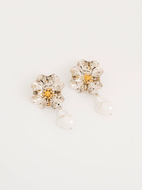 Floral Drop Earrings