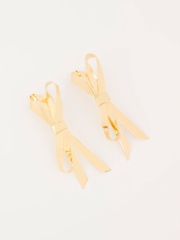 Ribbon Bow Earrings