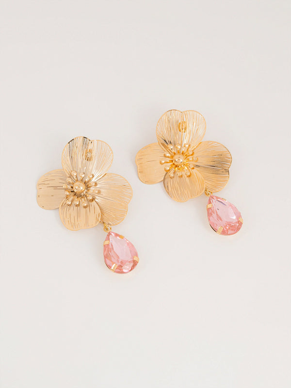 Floral Pearl Earrings