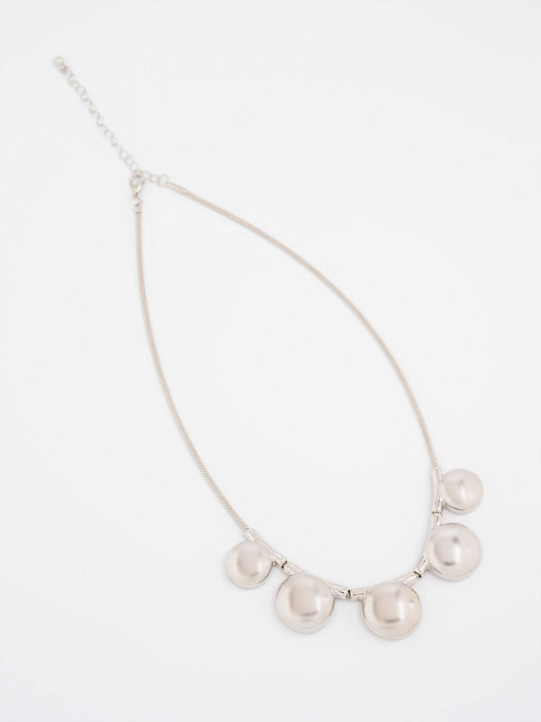 Sleek Disc Necklace