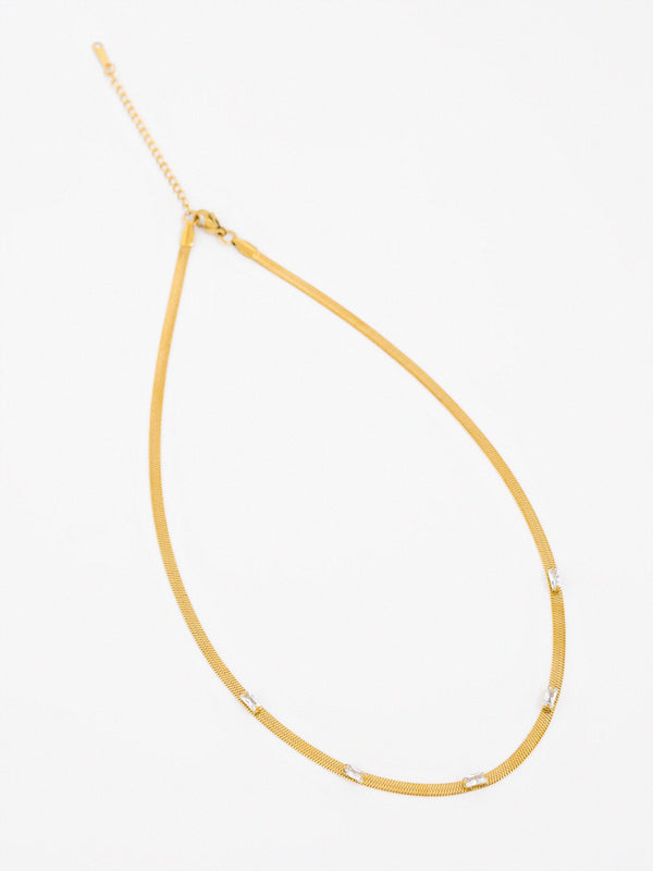 Herringbone Chain Necklace