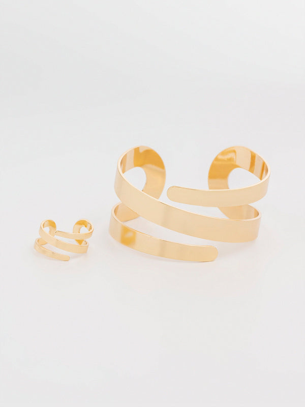 Spiral Cuff Bracelet