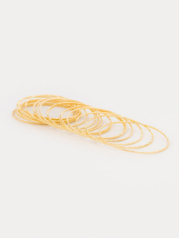 Textured Bangle Set