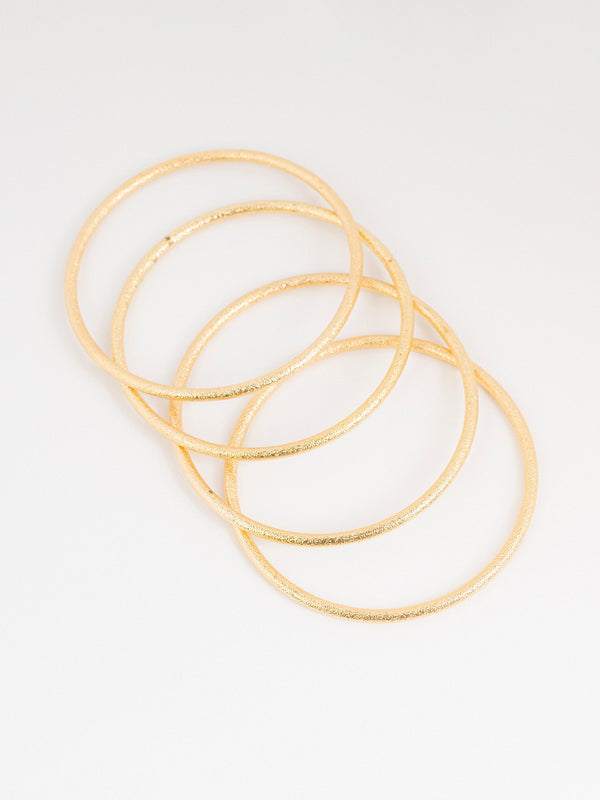 Metallic Bangles Set