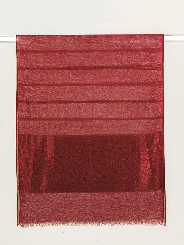 Stripe Glitter Scarf