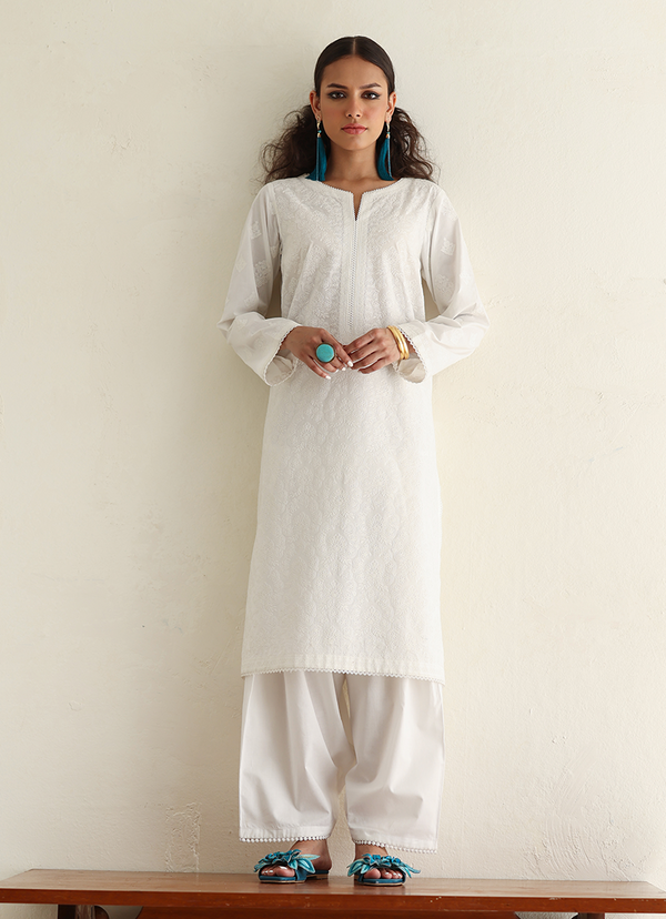 Embroidered Kurta
