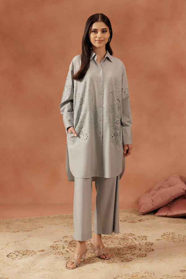 2 Piece - Embroidered Suit - KFE25-111