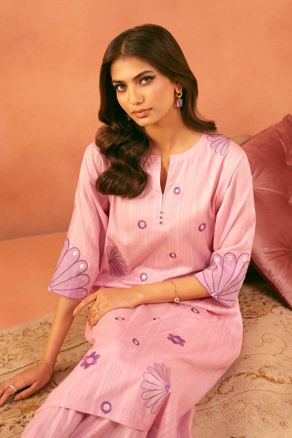 2 Piece - Embroidered Suit - KFE25-171