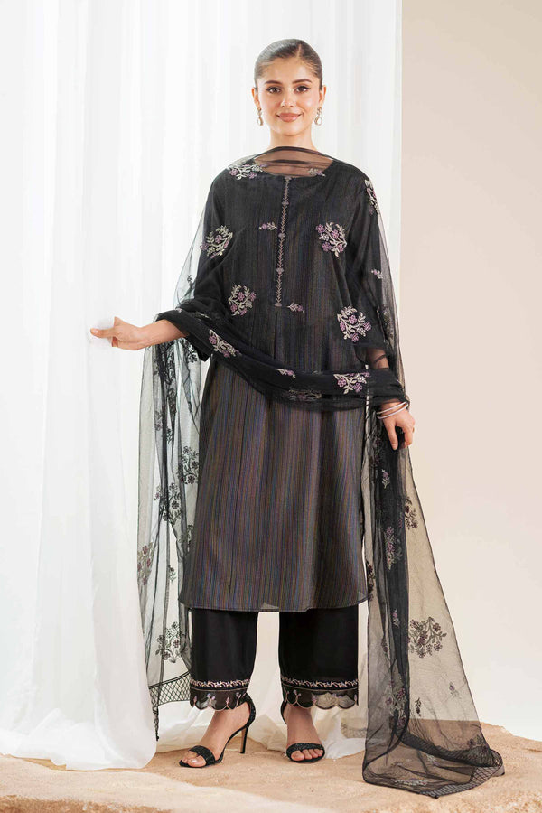 Embroidered Dupatta - KFS25-102